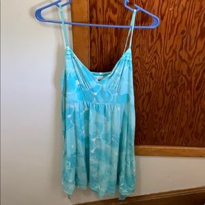 Aqua summer dress